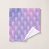 Iridescente violet et rose (Gant de toilette)