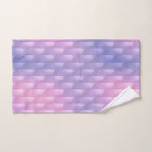 Iridescente violet et rose (Serviette à main)