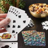 Iridiserende Vlindertuin Pokerkaarten (Insitu)