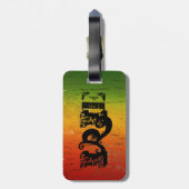 Irie bagagelabel (Achterkant verticaal)