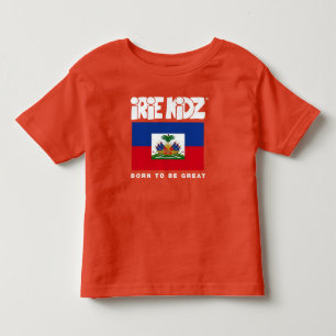 IRIE KIDZ® Haiti Flag Toddler T-Shirt