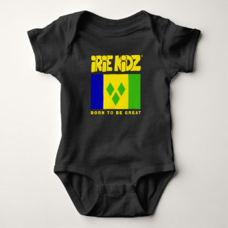 iRiE KiDZ® 'St. Vincent Flag' Baby Bodysuit' Romper