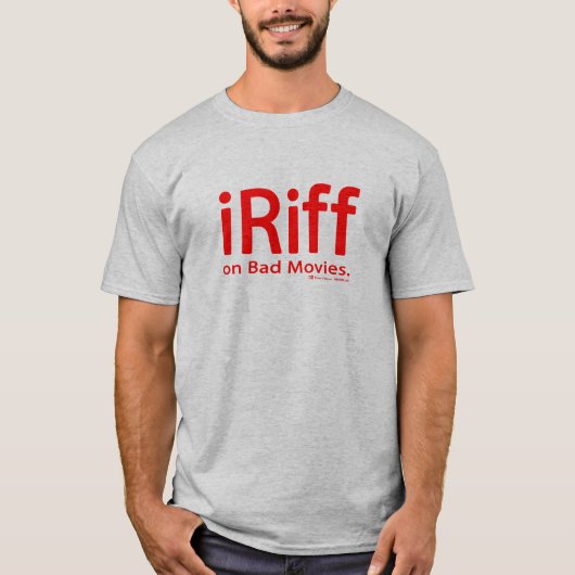 iRiff (over slechte films) T-shirt (Voorkant)