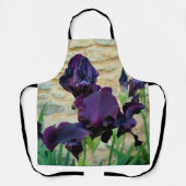 Iris À Lâcher Partout Sur Le Tablier D'Impression (Recto)