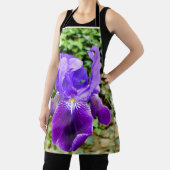 Iris À Lâcher Partout Sur Le Tablier D'Impression (Insitu)