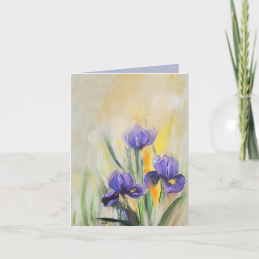 Iris Bedankkaart (Voorkant)