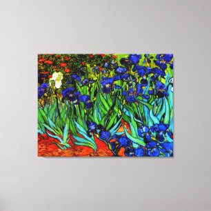 Iris, beroemd kunstwerk van Van Gogh, Canvas Afdruk
