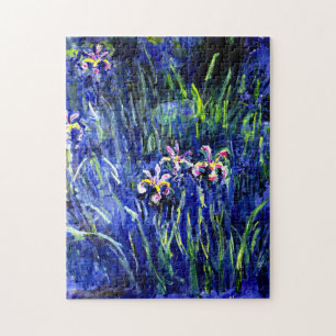 Iris, beroemd schilderij van Monet Legpuzzel