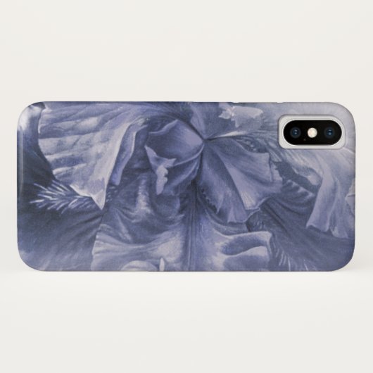 Iris binnenste schoonheid zilveren kuniphopeit Case-Mate iPhone case (Achterkant (horizontaal))