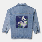 Iris blancs et bleus (Verso)
