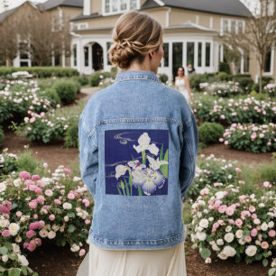 Iris blancs et bleus