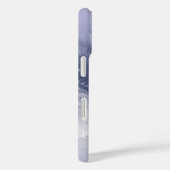 Iris bloem blauw kunst 25e hoes (Achterkant / Rechts)