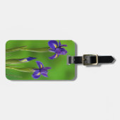 Iris Bloemen Bagagelabel (Voorkant horizontaal)