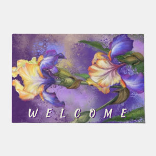 Iris Bloemen Deurmat Irissen