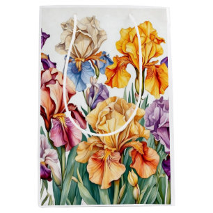 Iris bloemen medium cadeauzakje