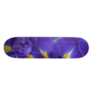 Iris bloemen skateboard