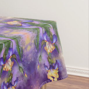 Iris Bloemen Tafelkleed