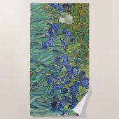 Iris, bloemenschilderij, Vincent Van Gogh Strandlaken (Voorkant)