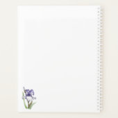 Iris Bloementuin Planner (Achterkant)