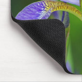 Iris Blue Flower Mousepad Muismat (Hoek)