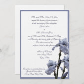 Iris Boeket/Blauw Kaart (Voorkant / Achterkant)