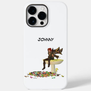 Iris Boy Fairy On Mushroom iPhone / coque ipad