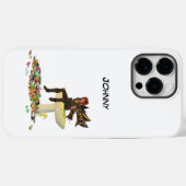 Iris Boy Fairy On Mushroom iPhone / coque ipad (Verso (horizontal))