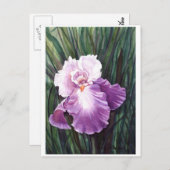 Iris Briefkaart (Voorkant / Achterkant)