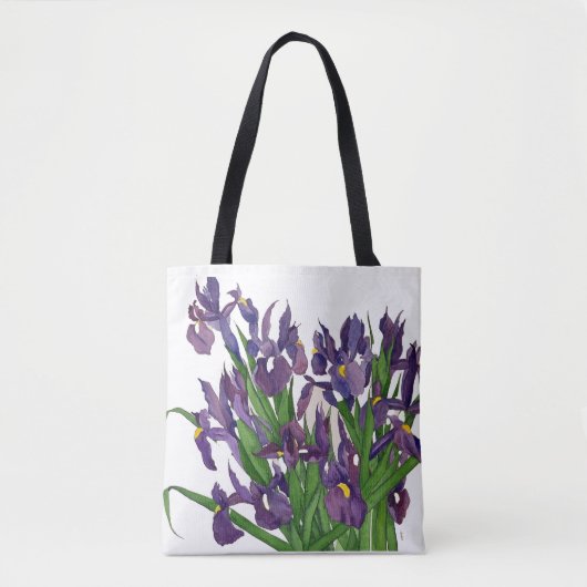 Iris Canvas tas (Voorkant)