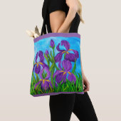 Iris Canvas tas (Dichtbij)