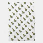 Iris Christmas Tree Serviette de cuisine (Vertical)