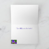 Iris Courage over ernstige ziekte Kaart (Binnen)