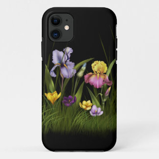 Iris & Crocus iPhone4 iPhone 11 Hoesje
