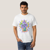 Iris Cross Christelijk T-shirt (Voorkant volledig)