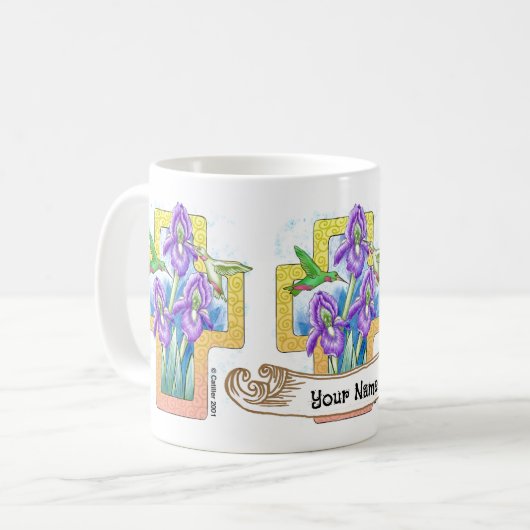 Iris Cross christian mug (Devant gauche)