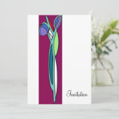 Iris d'art déco - invitation de CP (Debout devant)