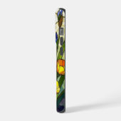 Iris de fleurs sauvages élégantes verre teinté de (Côté gauche)