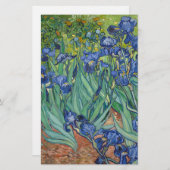 Iris door Van Gogh Briefpapier (Voorkant / Achterkant)