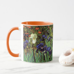 Iris door Vincent van Gogh, Vintage Tuinkunst Mok