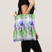 Iris Dream Canvas tas (Dichtbij)