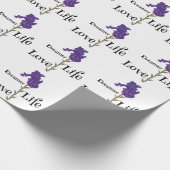 Iris, dromer, leven, liefde cadeaupapier (Hoek)
