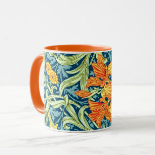 Iris, een William Morris patroon, Mok
