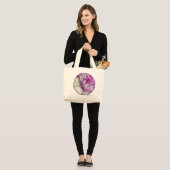 Iris en magische Bossen Grote Tote Bag (Voorkant (model))