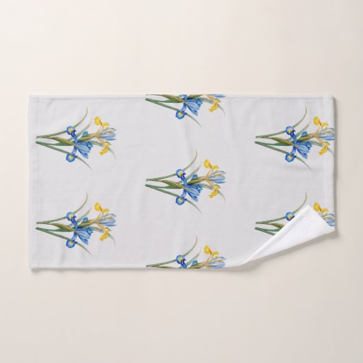 Iris espagnol par Pierre-Joseph Redouté (Serviette à main)