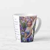 Iris Fairy Latte Mok (Rechterhoek)