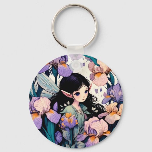 Iris Fairy Sleutelhanger (Voorkant)