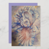 Iris Feestdagenkaart (Voorkant / Achterkant)