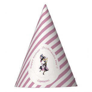 Iris - Fleur-de-Lis Whimsical Flower Party Supply Feesthoedjes