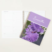 Iris Fleurs Fleurs Violet Lavande Lilac Apron (Devant avec enveloppe)