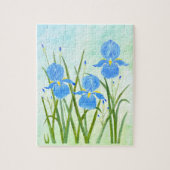 Iris Fleurs Jigsaw Puzzle (Vertical)